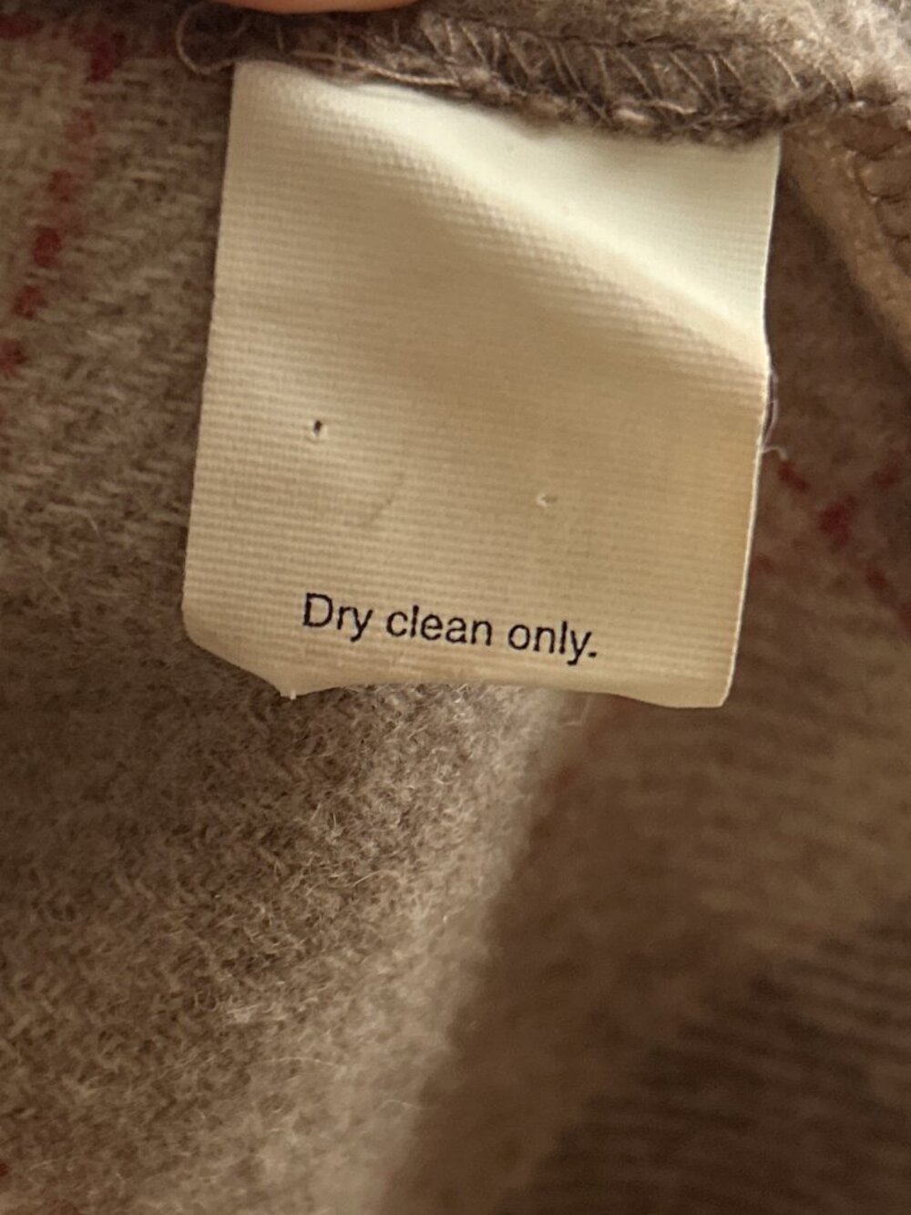 VINTAGE/Heritage 90's J. Crew V-Cut Plaid Fringe Wool Midi Skirt SM - Picture 9 of 9